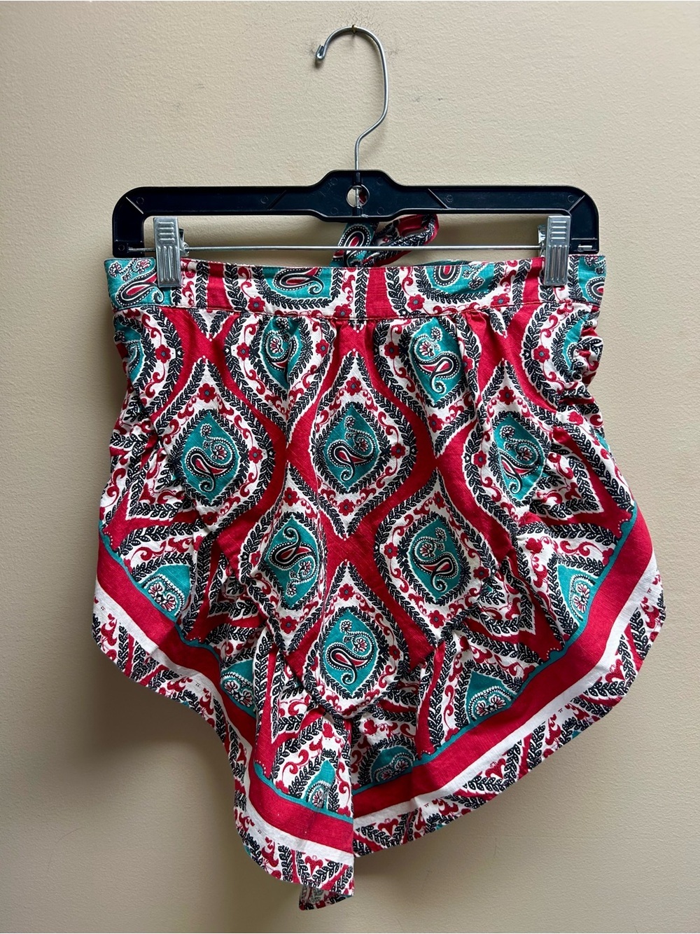 Free People Bandana Paisley Print Crop Top